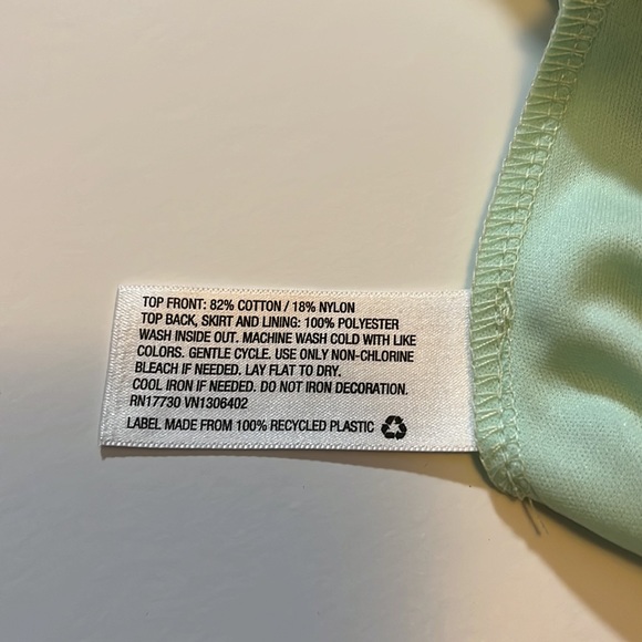 Mint, green sleeveless vintage inspired dress - Picture 5 of 5